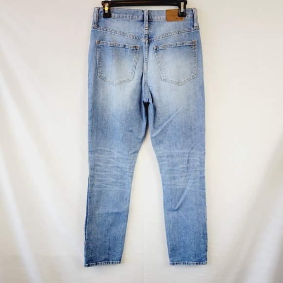 Madewell The High-Rise Slim Boy Jean size 26 Tall - Picture 9 of 14